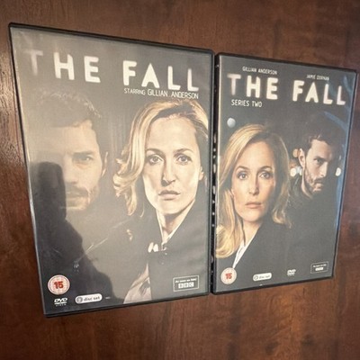 The Fall Series 1 & 2 DVD BBC Gillian Anderson Region 2 Rare OOP Acorn Media