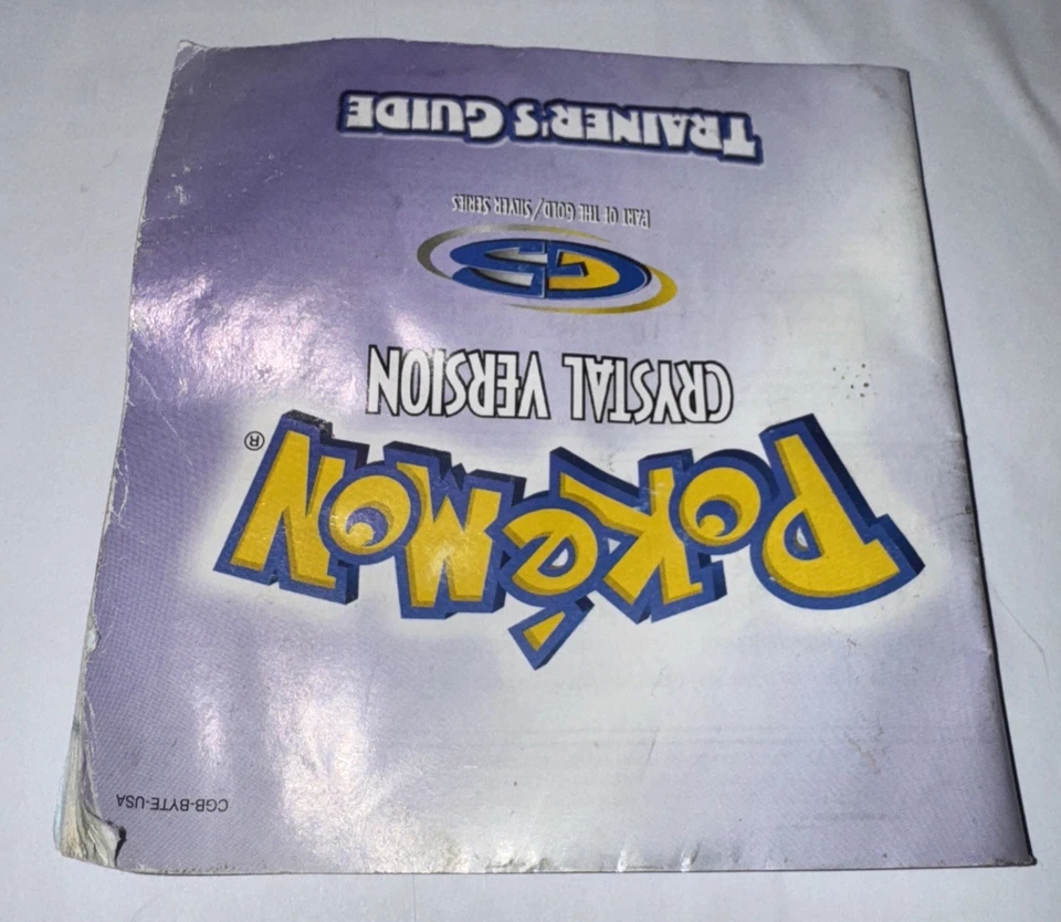 Pokemon Crystal Version OEM Nintendo Game Boy Color Trainers Guide Manual Only - Image 2 of 4