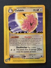 Pokémon Expedition Base Set 2002 Clefable 41/165 Non Holo Rare on eBay