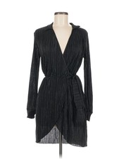 Boohoo Women Black Cocktail Dress 8