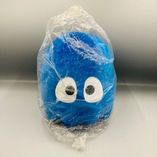 Unopened item Pac-Man Blue Ghost Inky Plush Toy Namco Blue Namco
