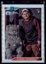 2023 Bowman's Best Refractor Gabriel Moreno Arizona Diamondbacks 92RJ 13 RC