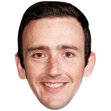 Tyler Spindel (Smile) Big Head. Larger than life mask.