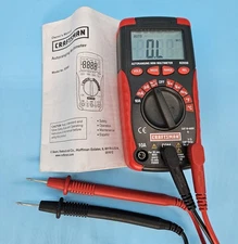 Craftsman Autoranging Mini Multimeter - 82008 WORKS Cat 3 600v