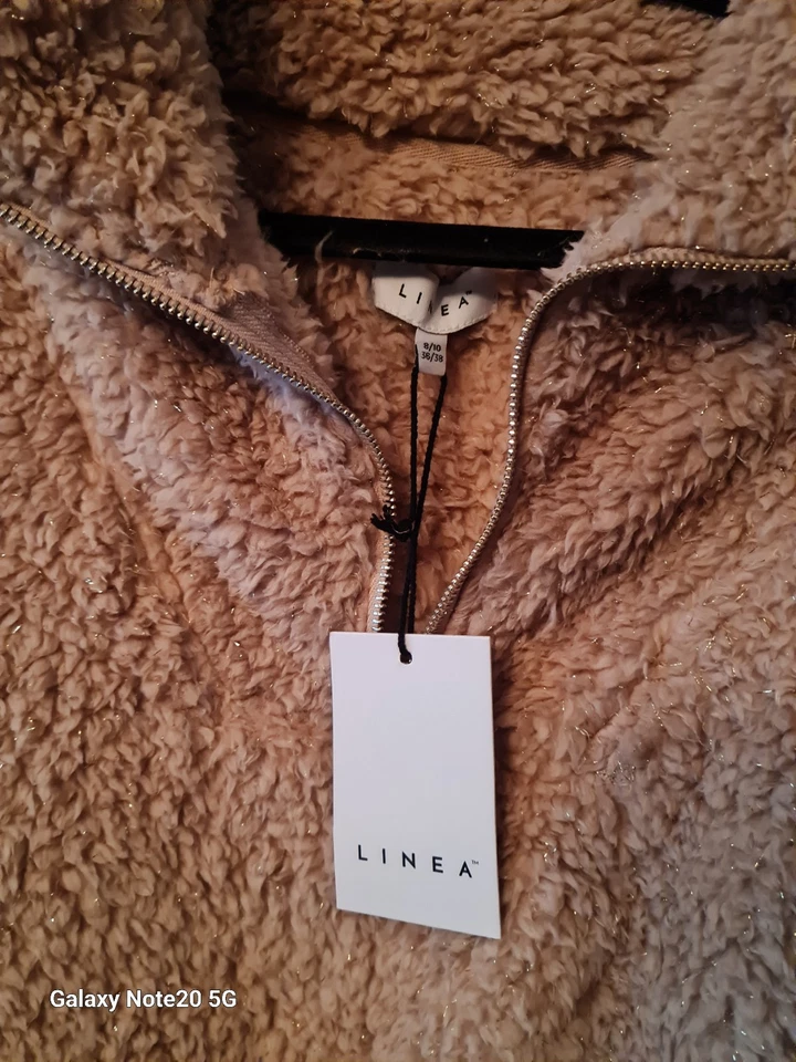 Linea Animal Print Lounge Set Ld44 Beige/Black Size 8 - 10. New Rrp £49.99 - Image 4 of 4