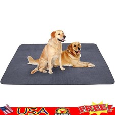 Reusable Dog Training Pads Non-Slip Waterproof Pee Mat Puppies Seniors New
