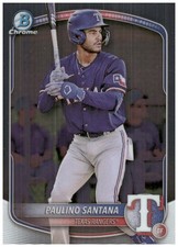 2025 Bowman #BCP-72 Paulino Santana Chrome Prospects