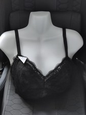 Marks And Spencer M & S Black Lace Bralette/Bralet Size 18 A-C Brand-New Tag