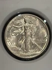 1933-S Walking Liberty Half Dollar--Beautiful AU+ Coin!!