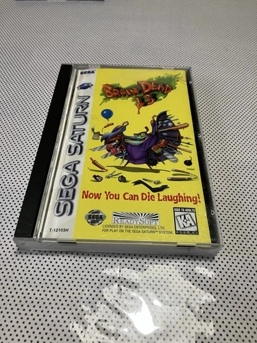 New ListingBrain Dead 13 (Sega Saturn 1996) Authentic Complete w/ Manual + Reg Card CIB