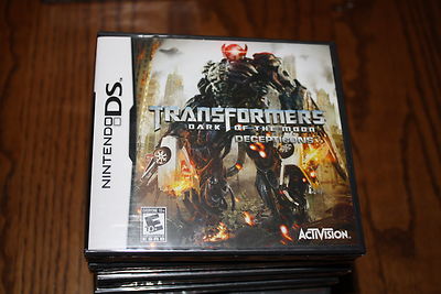 Transformers: Dark of the Moon -- Decepticons (Nintendo DS, 2011) New