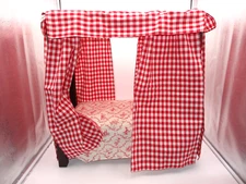 Pleasant Co American Girl Doll  Felicity Canopy Bed Bedding Pillow  Bedspread