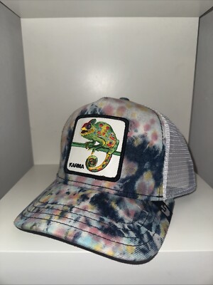 Goorin Bros Multicolor Chameleon Karma hat Goorin Bros Animal Farm Hat Trucker Snapback Cap CHAMELEON  main image 4