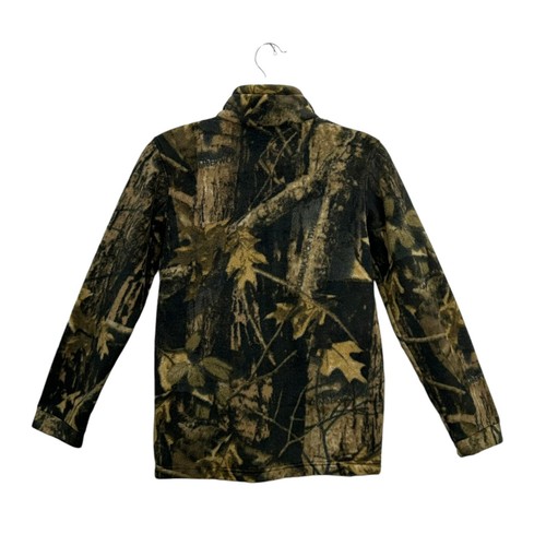 Columbia Youth Boy's Full Zip Fleece Jacket Size XL (18-20 Years) Camo Print - Picture 2 of 8
