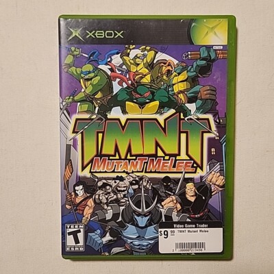 TMNT Mutant Melee Xbox (Microsoft Xbox, 2005) Complete With Manual Tested