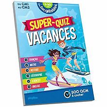 Les incollables Super-Quiz Vacances - CM1 au CM2 | Livre | état très bon