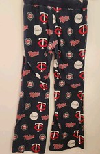 Minnesota Twins Pajama Pants Women’s Large MLB Sleepwear Lounge Bottoms