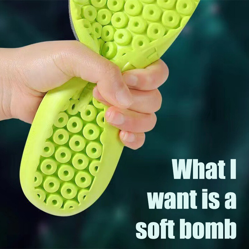 Memory Foam Insoles Inner Sole Insert Air Cushion Foot Shoe Pads Height Increase