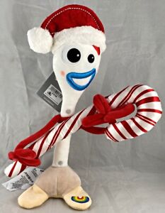 Disney Parks Forky Toy Story 4 Candy Cane Christmas Holiday Plush - NEW | eBay