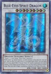 Blue-Eyes Spirit Dragon LDS2-EN020 Ultra Rare 1st Edition
