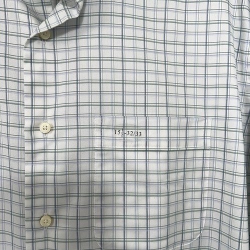 NWT Tommy Bahama Dress Shirt Men's Size 15.5 Long Sleeve Button Up Plaid New - Picture 7 of 19