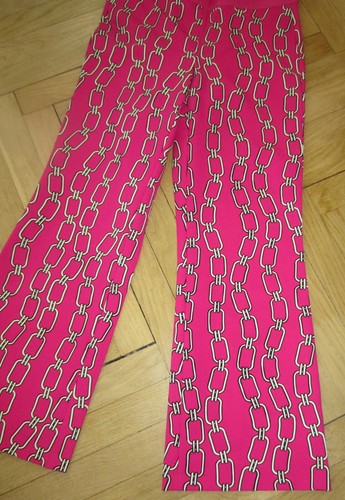 CAMBIO Damenhose,Form Faith,Gr.38,pink,Kettenmuster,Gummibund m Aufdruck,neu, - Bild 2 von 7