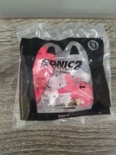 NEW SONIC THE HEDGEHOG 2 TOY MCDONALD'S HAPPY MEAL TOY 5 KNUCKLES NEW SEALED   