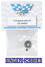 Robinson Racing RRP1715 Absolute 32P Hardened Pinion Gear 15T HH