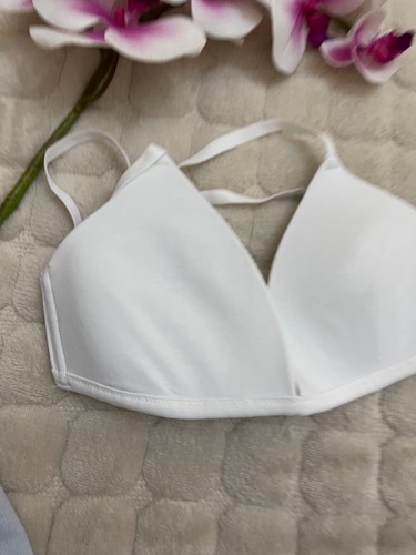 H&M padded wireless Bra size it 3b us 34b eu 75b white - Picture 2 of 5