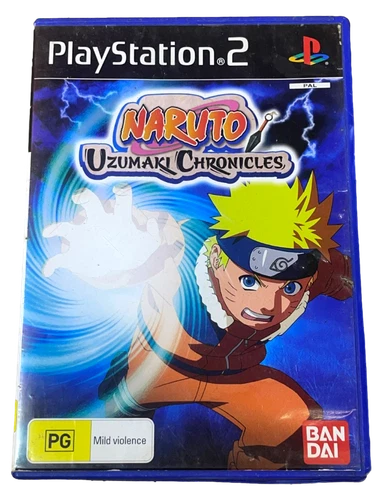 Naruto Uzumaki Chronicles PS2 PAL *No Manual*