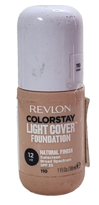 Revlon ColorStay Light Cover Liquid Foundation with SPF 35, Ivory 110, 1 fl. oz