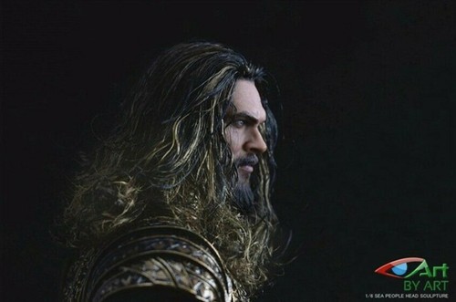 1/6 Aquaman Jason Momoa male Head For 12'' Figure Phicen Worldbox hot toys ❶USA❶ - Picture 6 of 7