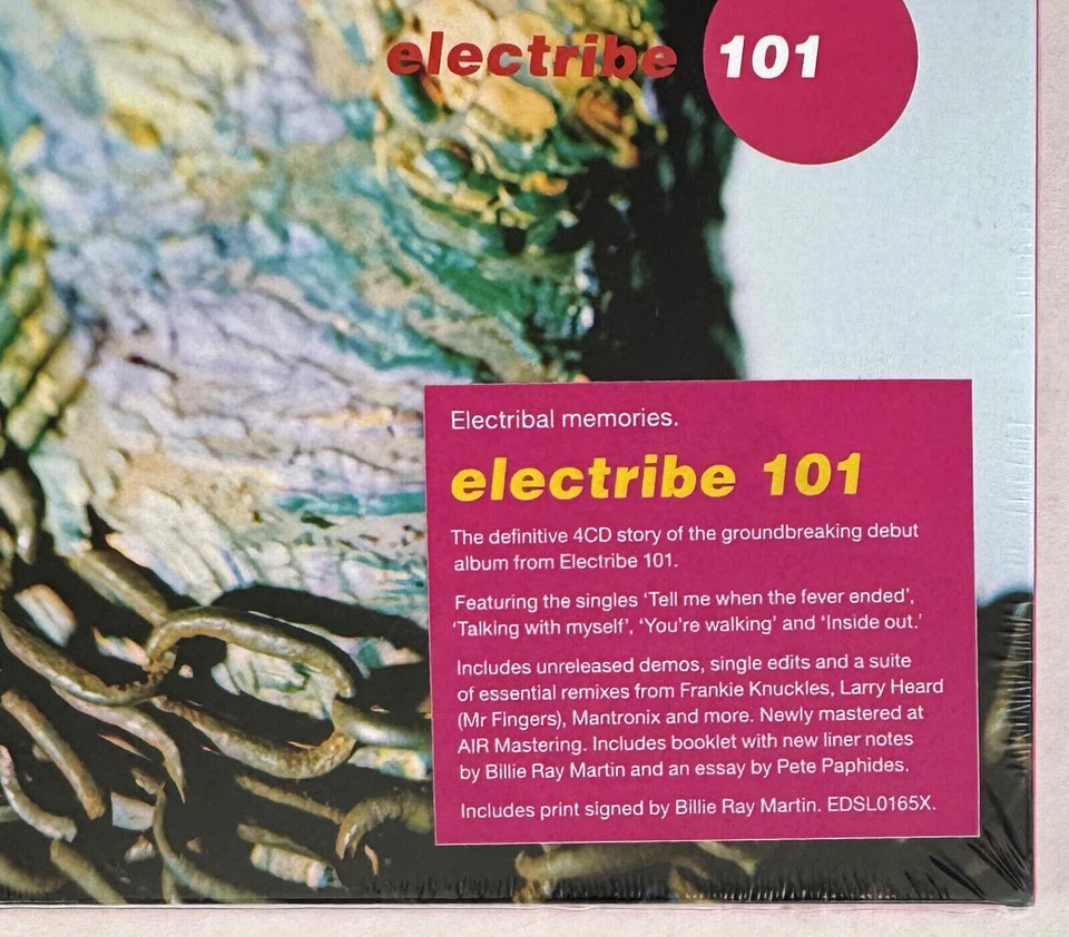 ELECTRIBE 101 * ELECTRIBAL MEMORIES * LIMITED SIGNED 4CD BOX SET * 1000 ONLY! - Image 3 of 4