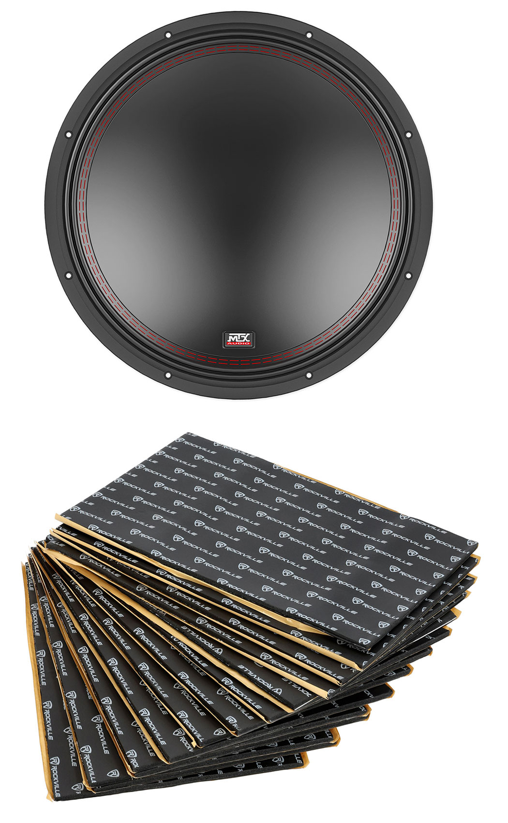 MTX 5515-44 15 800 Ватт DVC 4-омный автомобильный Аудио сабвуфер шумоглушитель Rockmat 32790₽