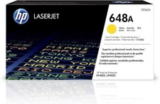 HP 648A Yellow Standard-Yield LaserJet Toner Cartridge, CE262A - NEW - GENUINE