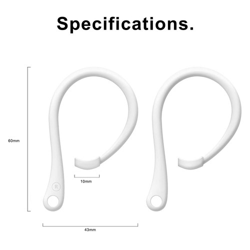 porta auricolari Gancio per l'orecchio Per cuffie Wireless Bluetooth anti caduta - Foto 3 di 12