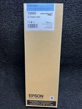 Genuine Epson Light Cyan Ink Cartridge T8005 Date: January 2021