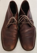 Johnston Murphy Brown Leather Lace Up Oxfords Casual Shoes Men s Sz 9M US/42EU