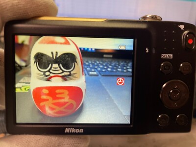 MINT] Nikon COOLPIX S3300 Gold (Full Set, JP & EN) From Japan