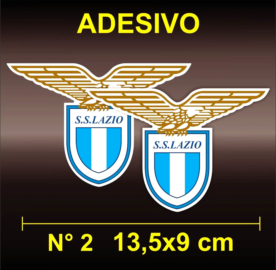ADESIVO STICKER LAZIO | CALCIO SOCCER FOOTBALL CHAMPIONS LEAGUE ROMA SERIE A
