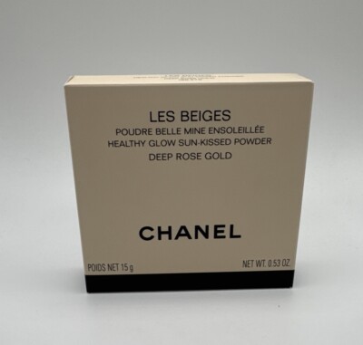 Chanel LES BEIGES Healthy Glow Healthy Glow Sun-kissed Powder ~ DEEP ROSE GOLD ~