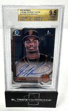 RYAN RECKLEY 2022 Bowman Chrome Pros. Auto #CPA-RR BGS 9.5 GIANTS