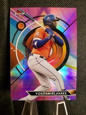 2023 Topps Finest Yordan Alvarez Purple Pink Vapor Refractor #'d 3/3 Rare!
