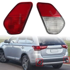 Rear Bumper Reflector Brake Fog Lamps Light For Mitsubishi Outlander 2016 17 18