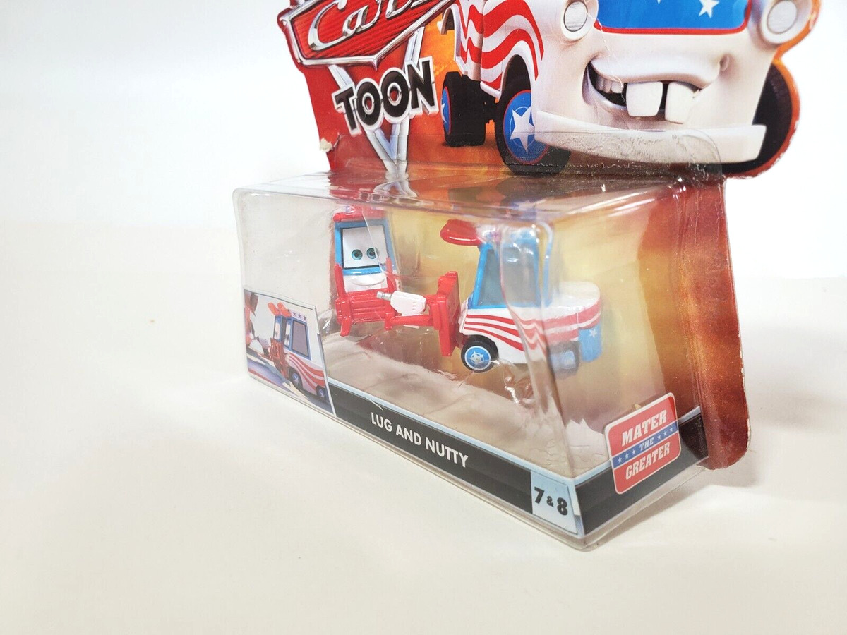 Disney Pixar Cars Toon - Superstar Paint Job Lug and Nutty