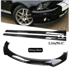 Front Bumper Lip Spoiler Splitter Side Skirt For Ford 05-09 Mustang Bod Kit Front Bumper Lip Spoiler Splitter Side Skirt For Ford 05-09 Mustang Bod Kit