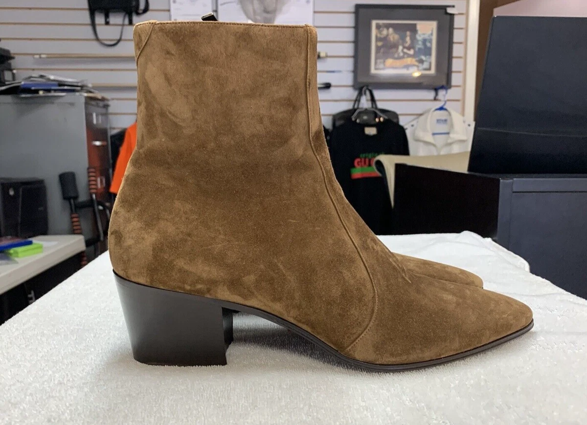 YSL Saint Laurent Vassili Suede Boots (Size | eBay