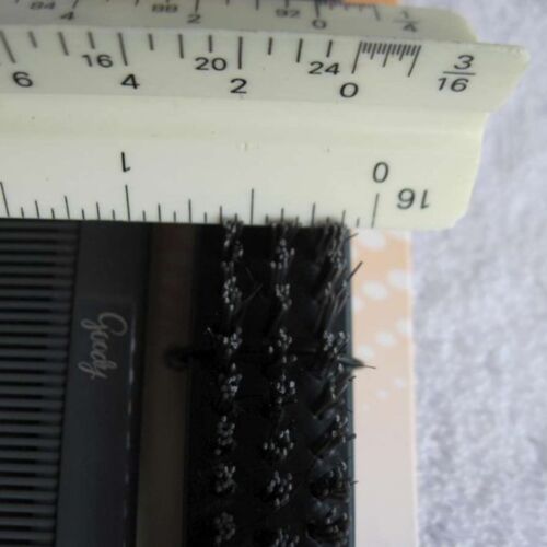 2 Goody Teasing Combs Ultimate Volume Amp It Up Tease Lift Hair Comb Brush Pick - Picture 4 of 8
