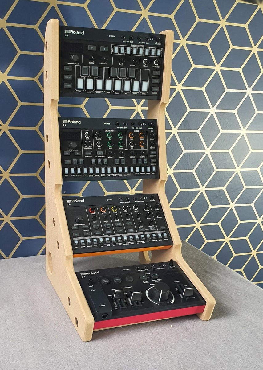 Roland Aira Compact S1 J6 T8 E4 - MDF QUAD Stand from Synths And