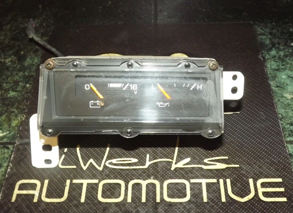 OEM USDM 88-91 Toyota Corolla AE92 2 puertas GTS tablero batería medidor de presión de aceite Foto 2 de 4